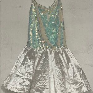 Weissman Shimmering White Dance Costume